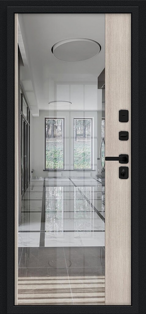 Товар Дверь Глори/SBlack Pecan/Cappuccino Melinga BR6386