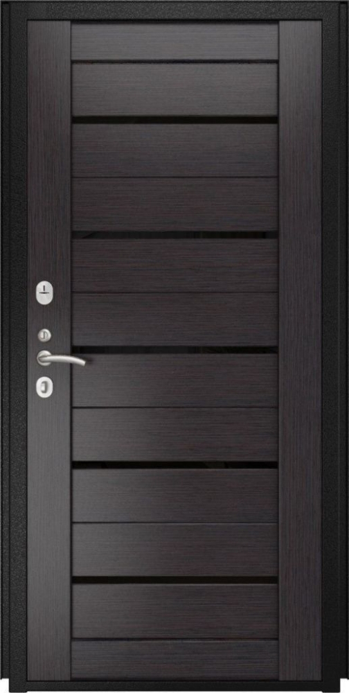 Товар Дверь ДвериПРО L-45 СБ-1 (лак.черное, 16мм, венге) DPRO195825