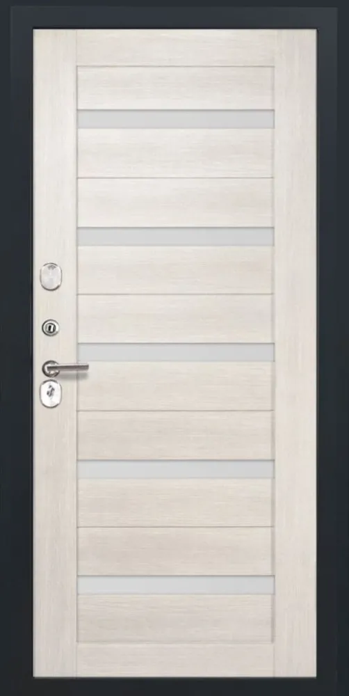 Товар Дверь ДвериПРО L-45 СБ-1 (ст. белое, 16мм, беленый дуб) DPRO195809